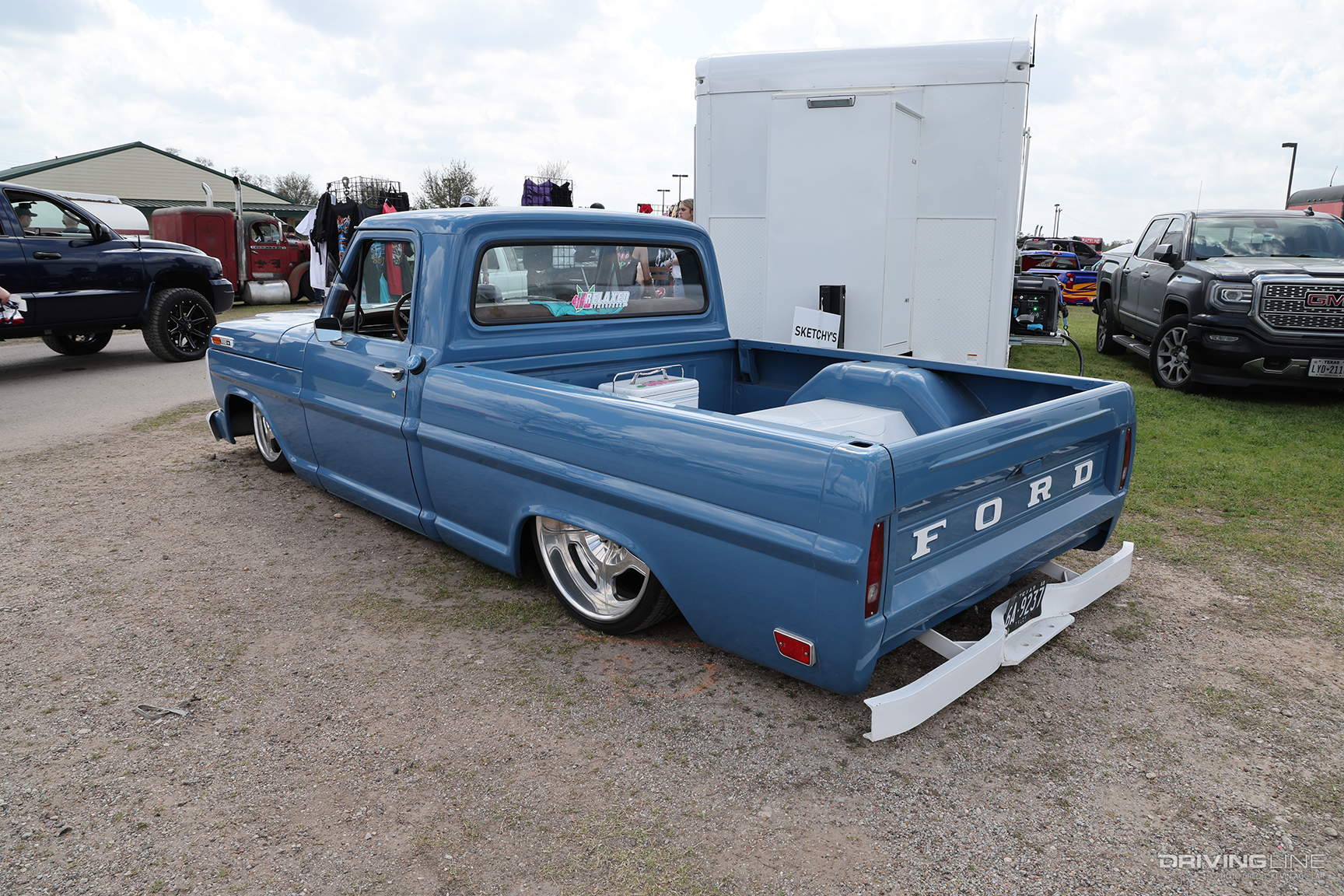 Karleigh Campbell’s ‘68 Ford F100 at Lone Star Throwdown 2023