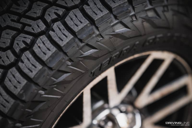 Terra Grappler G3 tire sidewall
