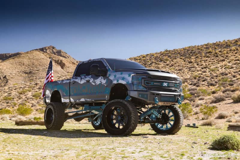 Ford F-350 Front 3/4 View
