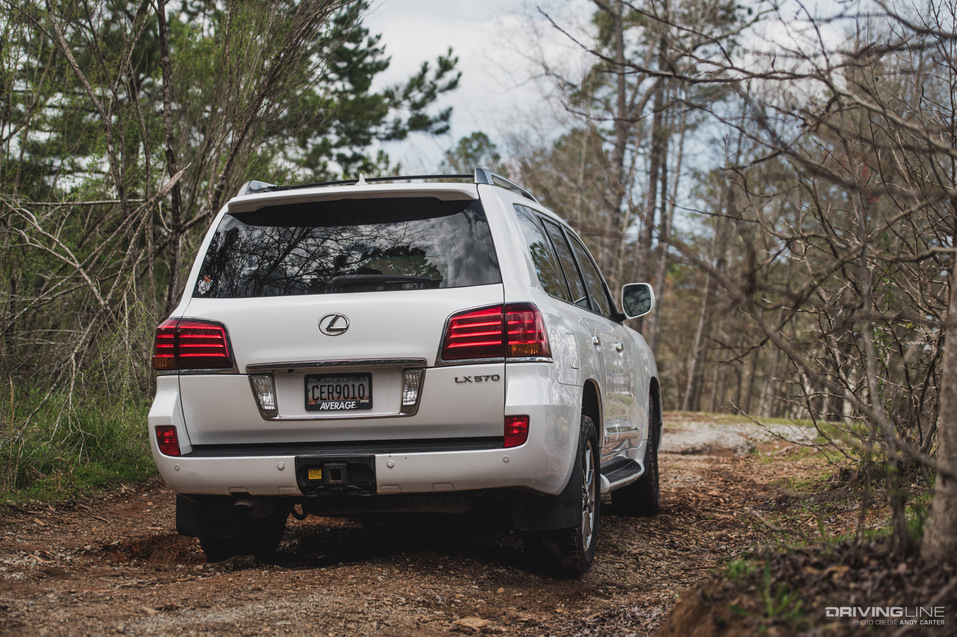 LX570 rear on Nitto Terra Grappler G2s