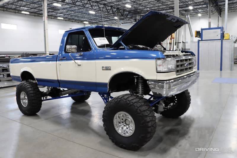 1988 Ford F-150 Bricknose Powerstroke Diesel Swap on Nitto Mud Grappler Tires