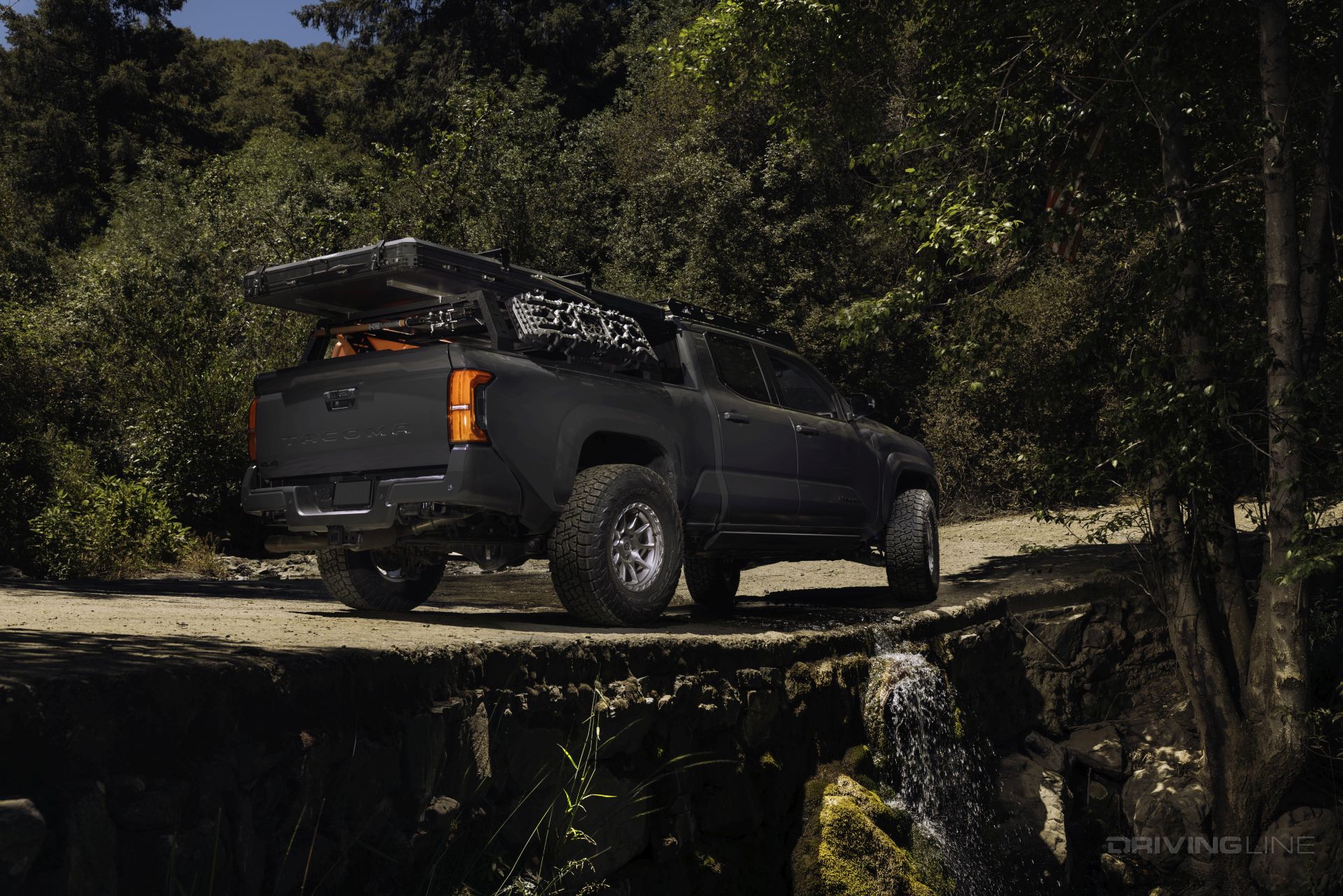 Nitto Terra Grappler G3 rear 3/4 view on a Toyota Tacoma pickup
