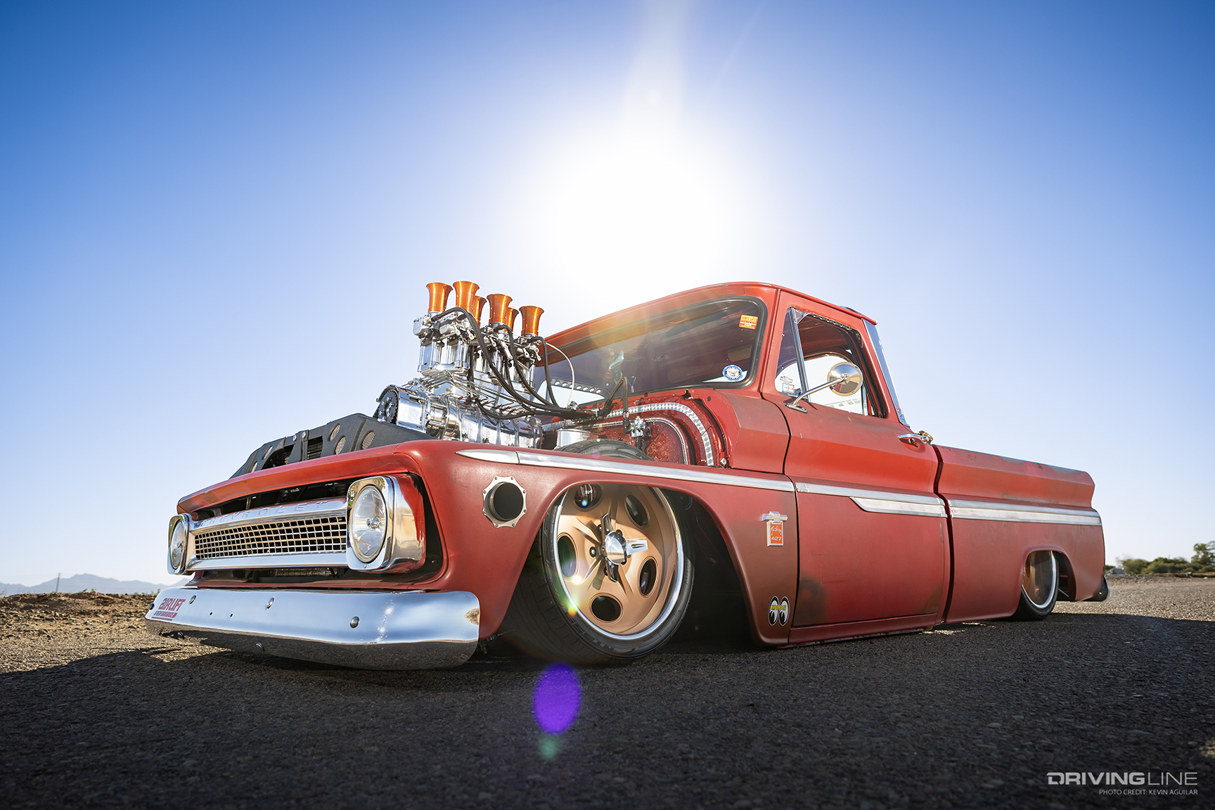 Front of Dave Schneider's '65 Chevy C10