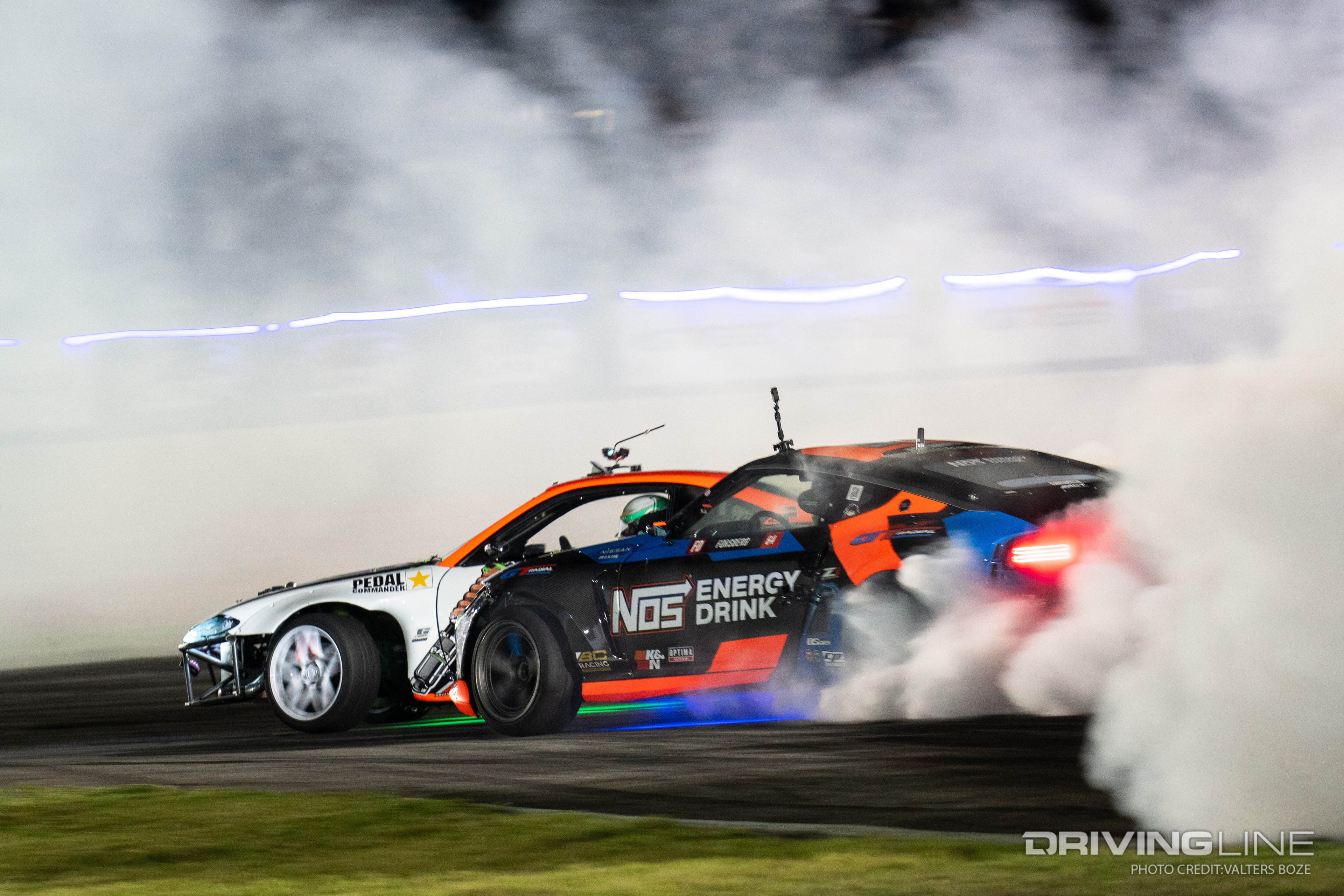 Odi Bakchis vs Chris Forsberg tandem drifting at 2023 FDATL