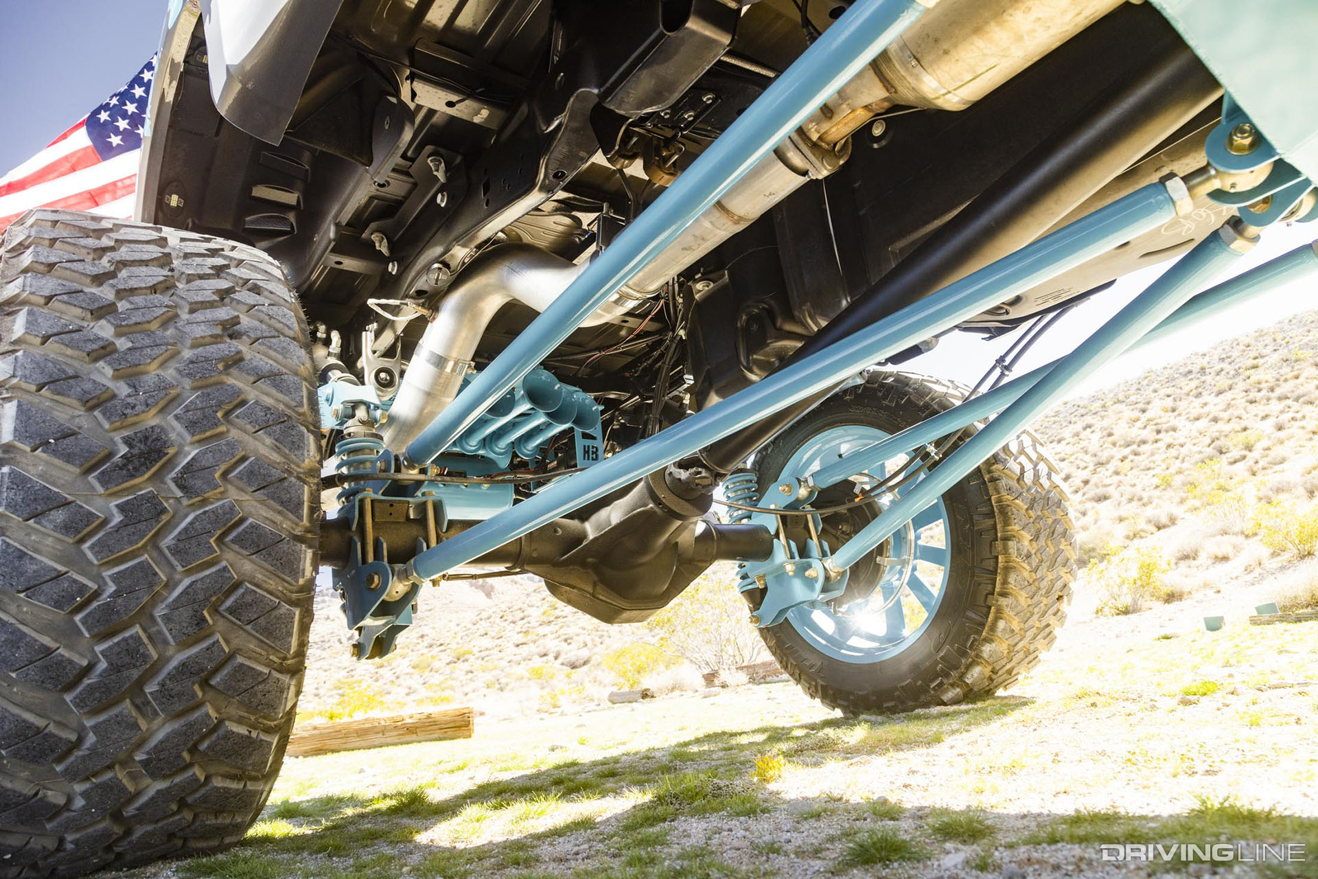 Lifted Ford F-350 Suspension