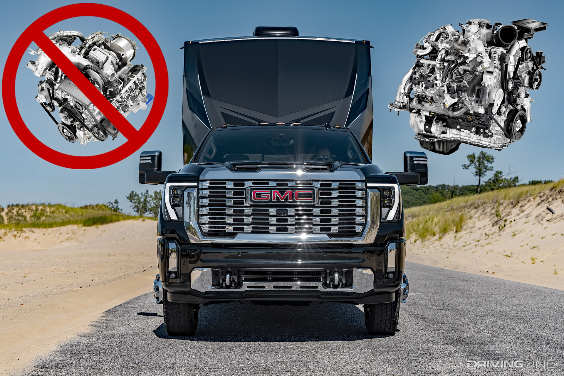2024 GMC Sierra Denali 3500 Duramax Diesel V8 Engine