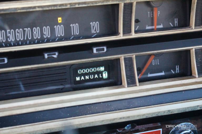 Dummy gauges Ford classic