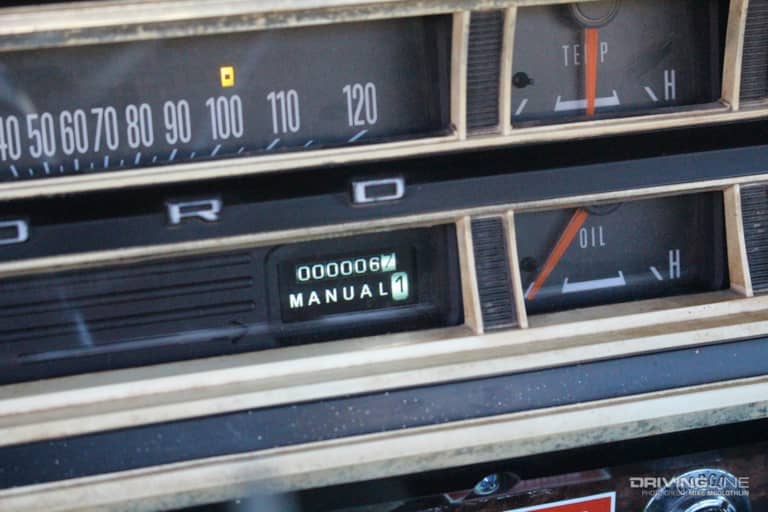 Dummy gauges Ford classic