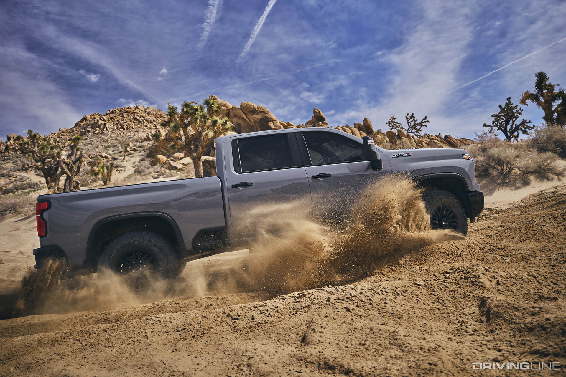 Chevy Silverado 2500 HD ZR2 Off-Roading