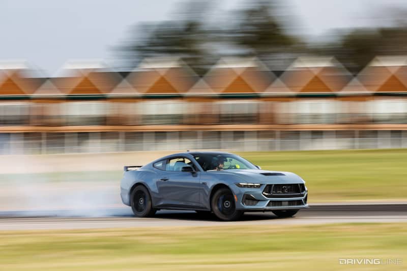 2024 Mustang GT drifting