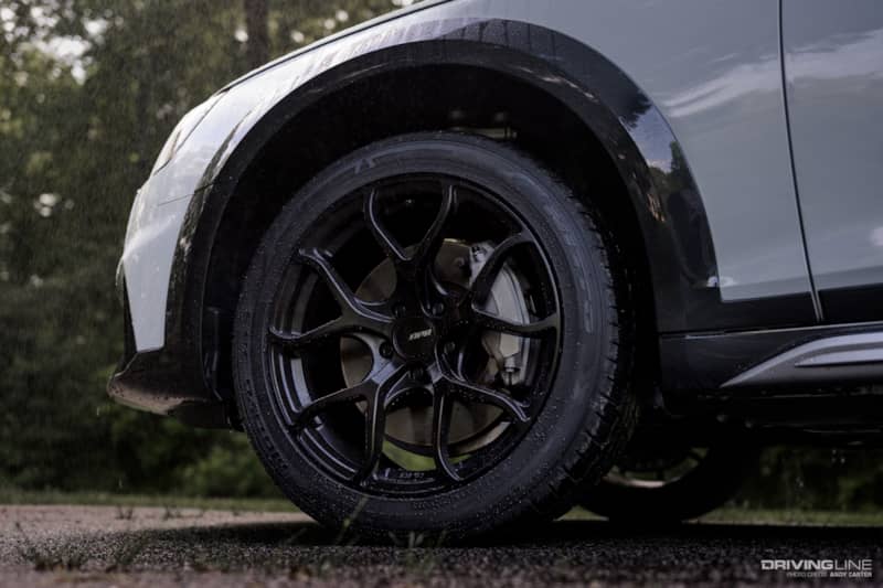 Nitto Motivo 365 in rain