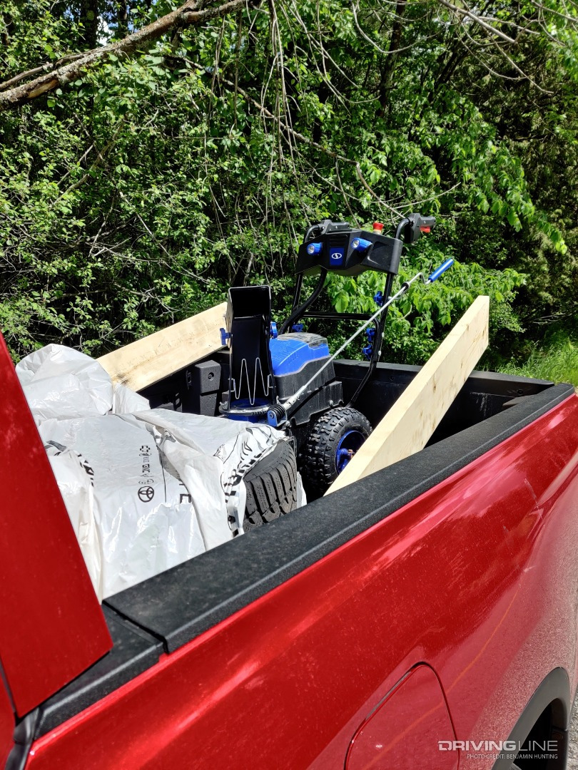 Honda Ridgeline cargo bed