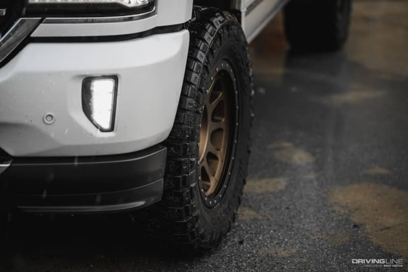 33x12.50x18 on Chevrolet Silverado High Country