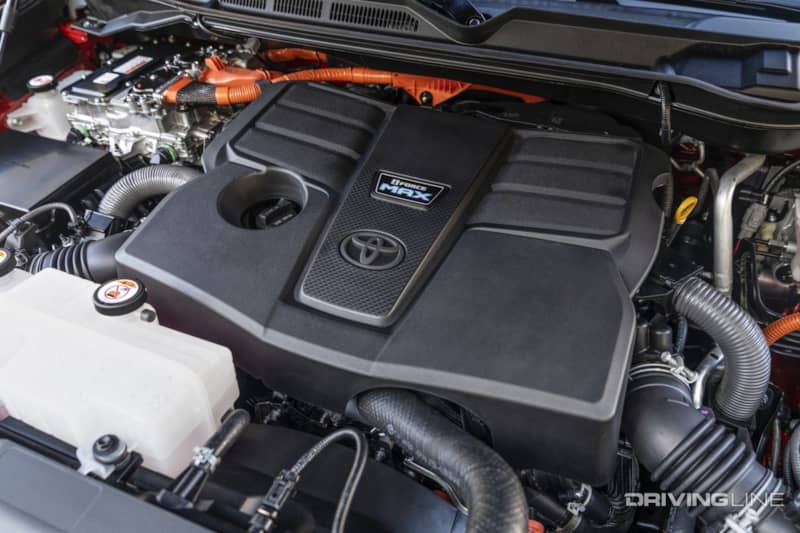 2023 Toyota Sequoia TRD Off-Road twin-turbo V6 hybrid engine