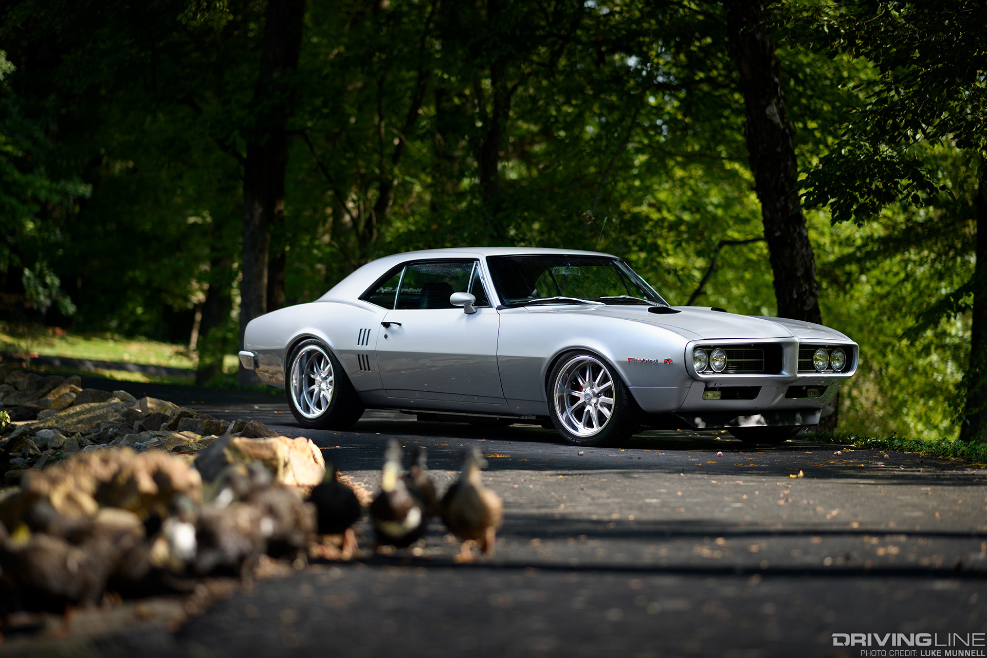 1967 Firebird Restomod Front 3/4 View