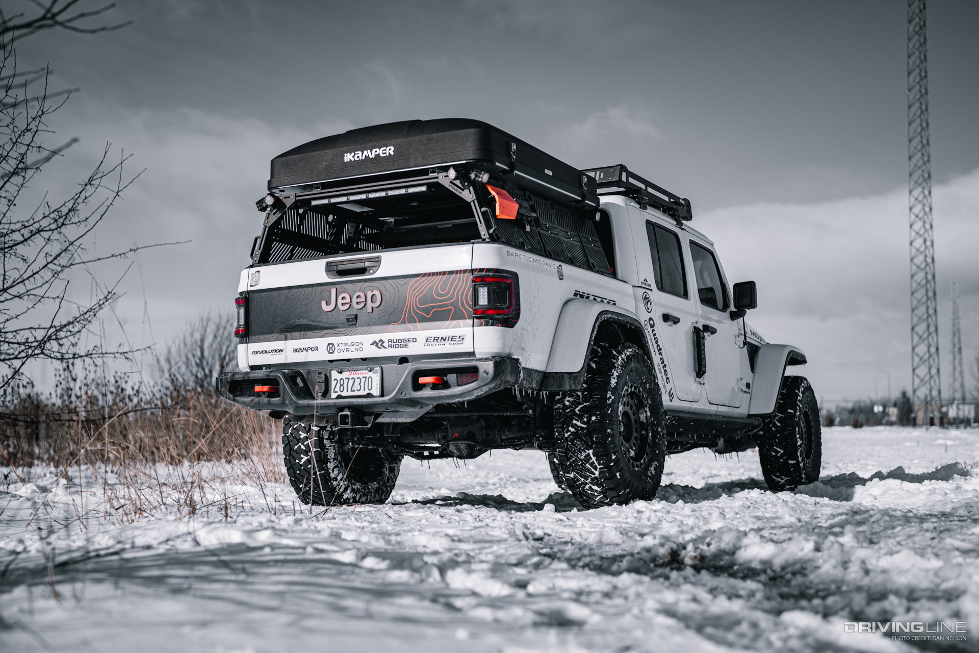 Artic Mojave Jeep Rear View