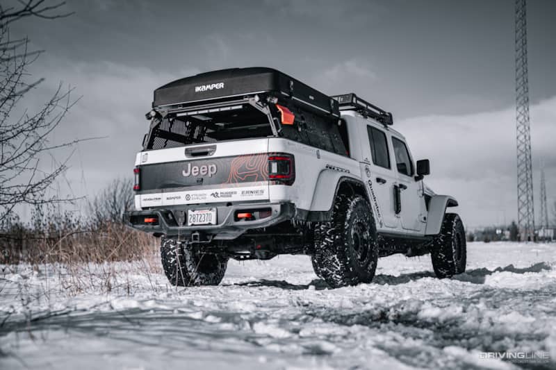 Artic Mojave Jeep Rear View