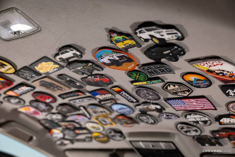 Badges of Michael Devecchio's 2014 Toyota 4Runner on 38-inch Trail Grappler M/T Tires