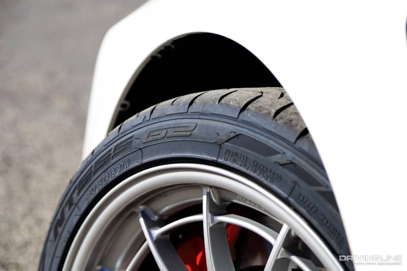 Nitto NT555 G2 on Toyota GR Corolla