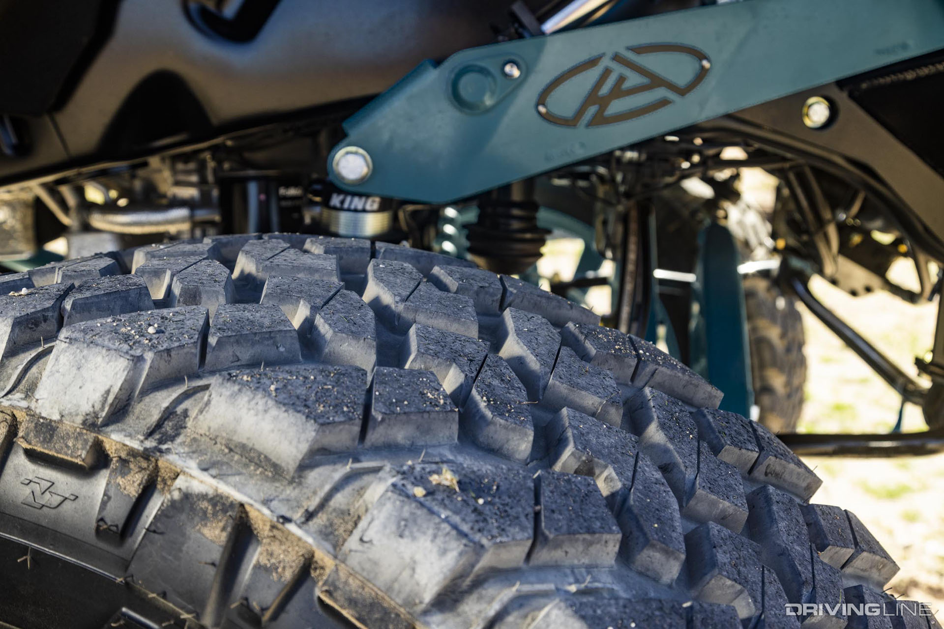 Lifted F-350 Super Duty on Nitto Trail Grappler