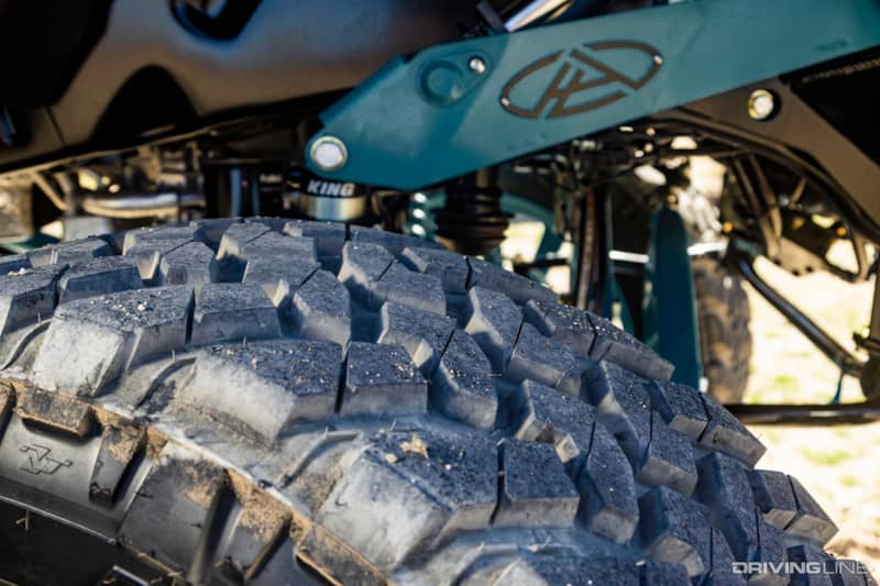 Lifted F-350 Super Duty on Nitto Trail Grappler