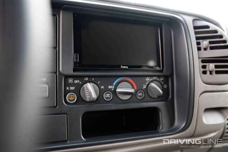 OBS Tahoe Double DIN Conversion