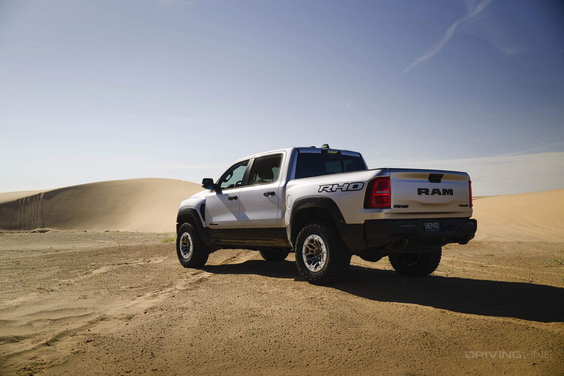 Ram RHO off-road rear view