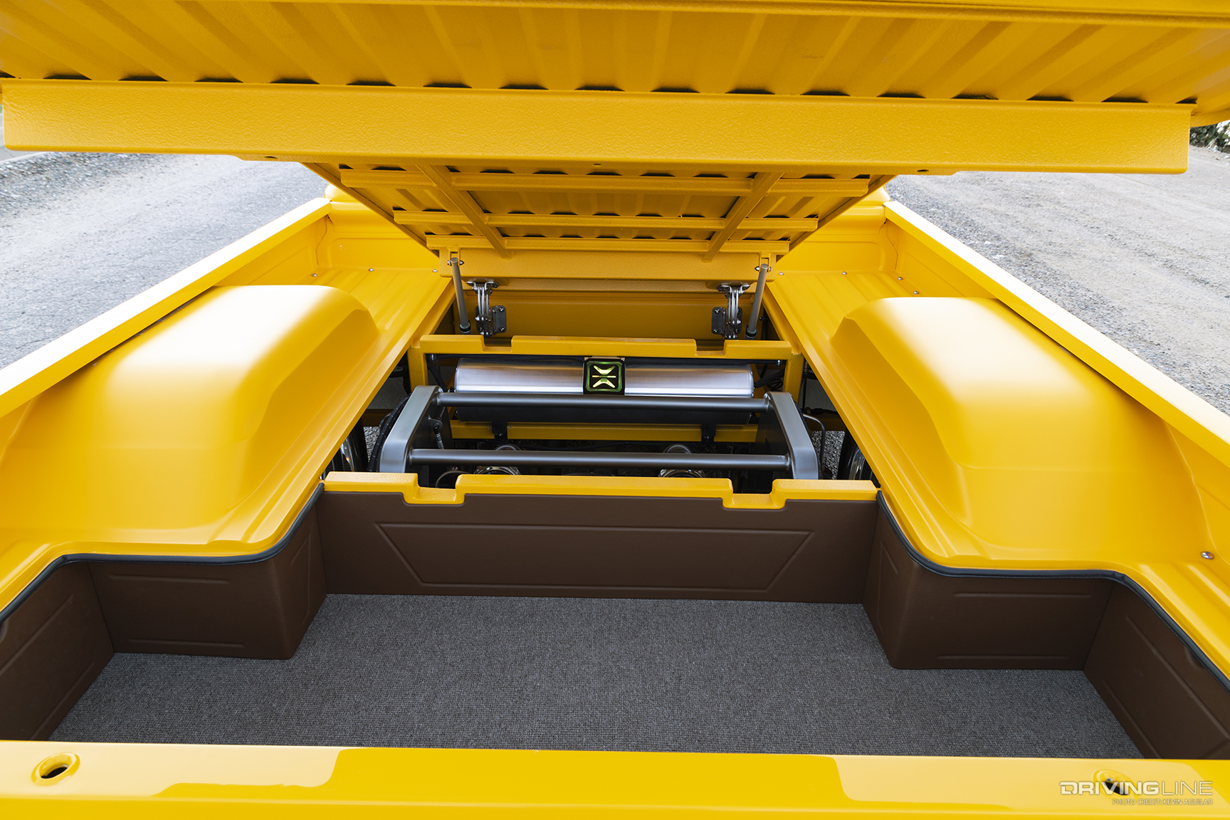 Bed of Bob Ward Jr. & Kelly Ward’s 1967 Chevy C10 Crew Cab