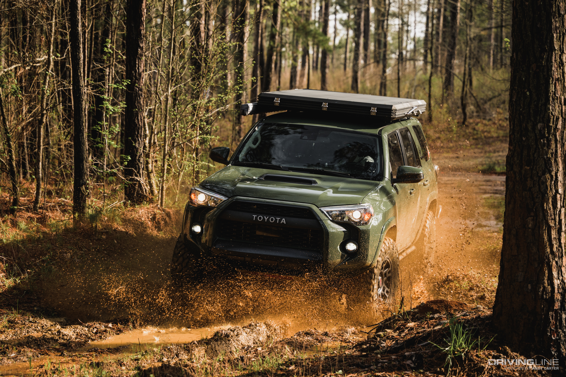 2020 Toyota 4Runner TRD Pro in mud