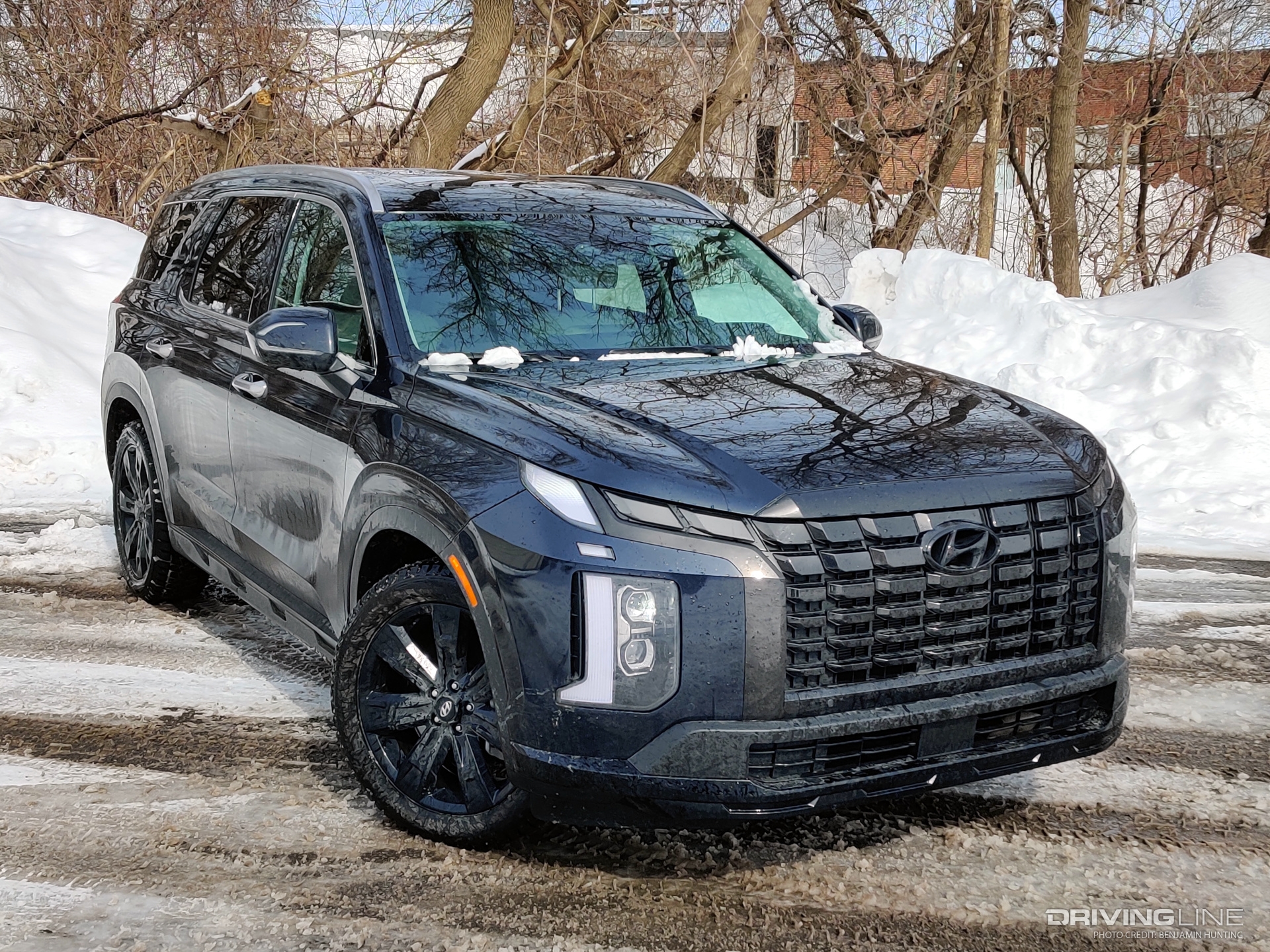 2023 Hyundai Palisade front 3/4