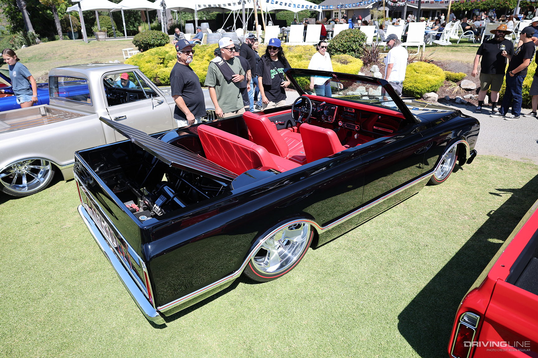 Rear of Jake Dominguez’s “Deebo” ’72 Chevy K5 Blazer at the 2023 C10 SLO Down
