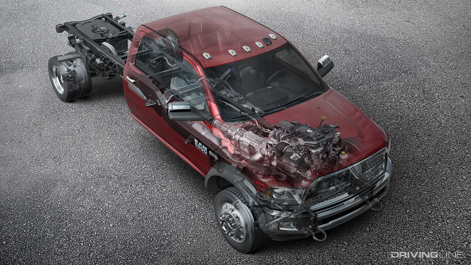 2014 Ram 3500 Heavy Duty 6.7L Cummins AS69RC Transmission