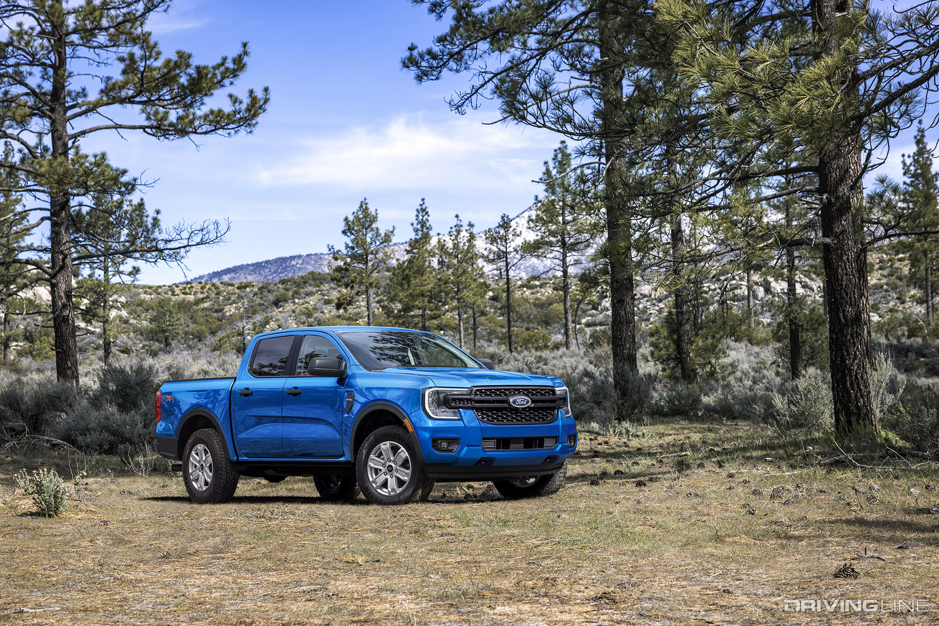 2024 Ford Ranger Blue