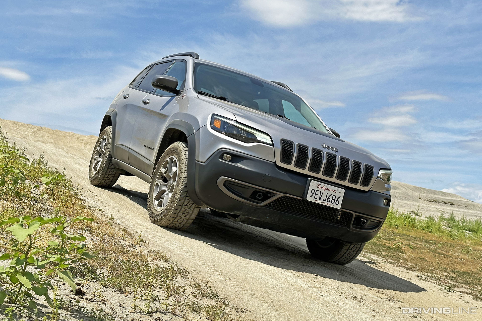 Jeep Cherokee Trailhawk on Nitto Nomad Grappler Tires