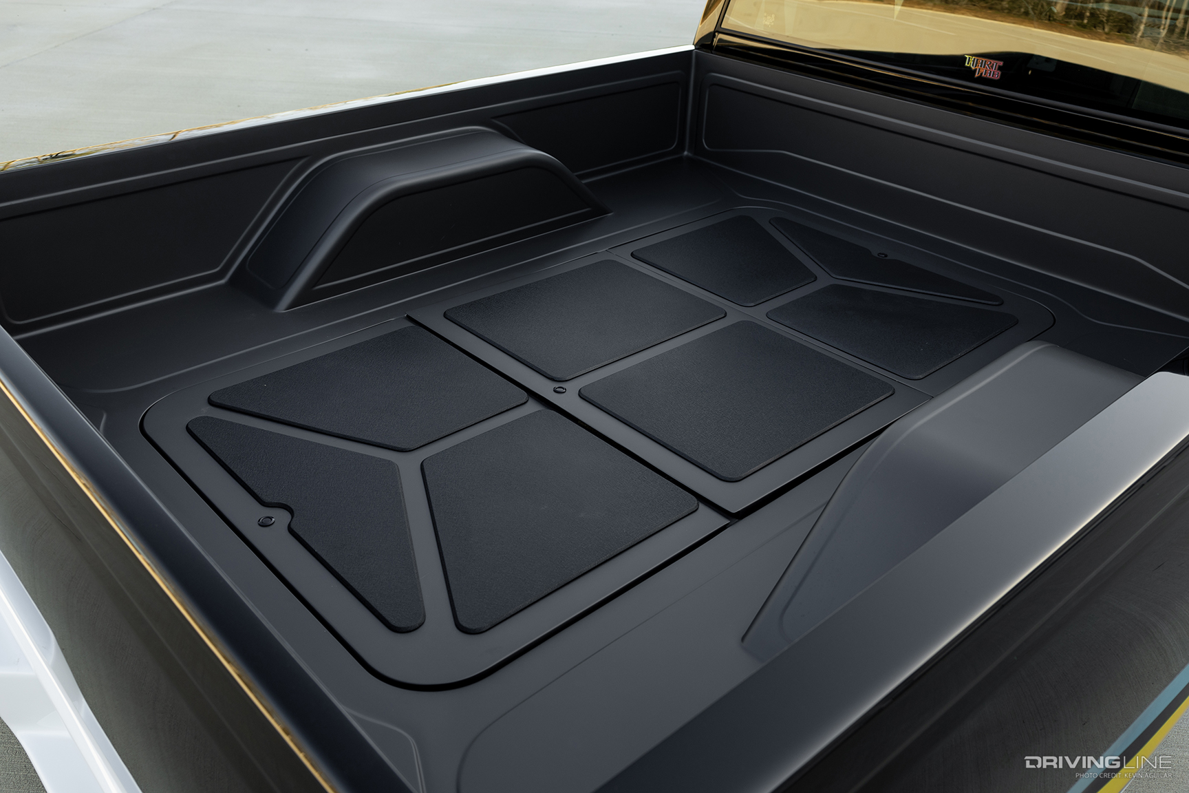 Bed of Jeff Volker's 1993 C1500 Indy 500 Pace Truck