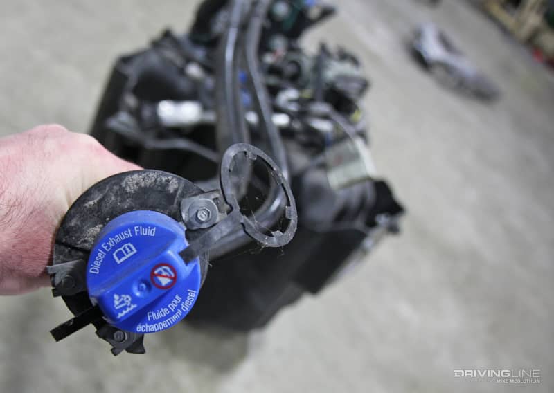 Diesel Exhaust Fluid Ford 6.7L Power Stroke DEF Tank