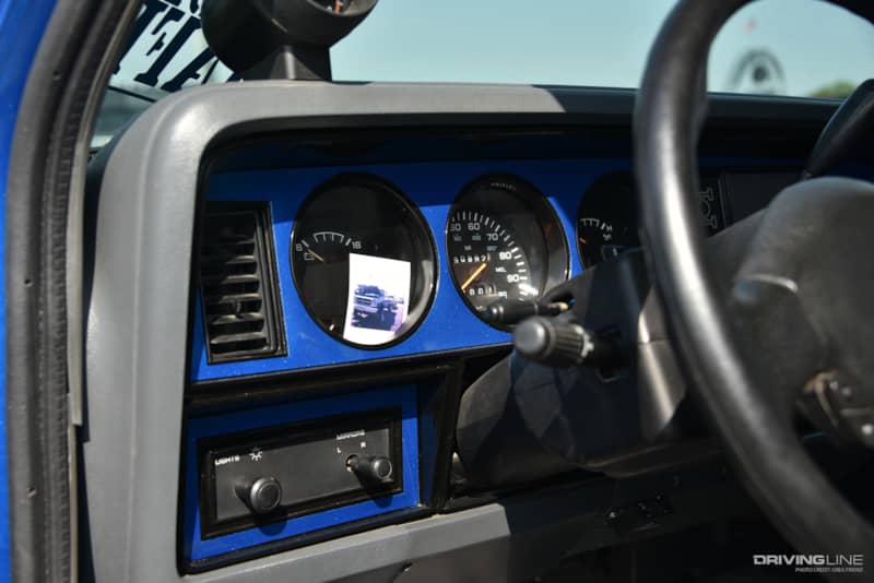 Odometer 1993 Dodge W250 Interior