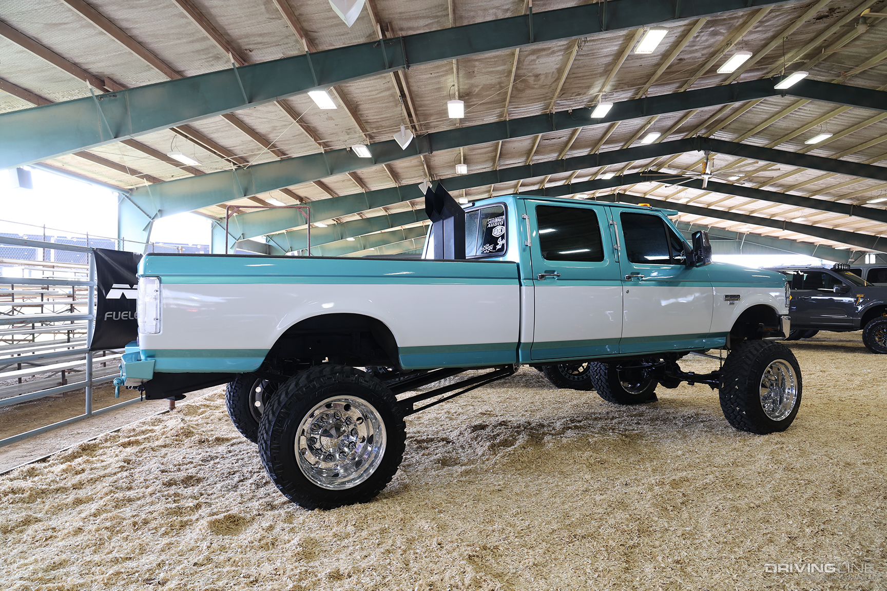 Butch's Ford Super Duty at Lone Star Throwdown 2023 on Nitto Trail Grappler tires