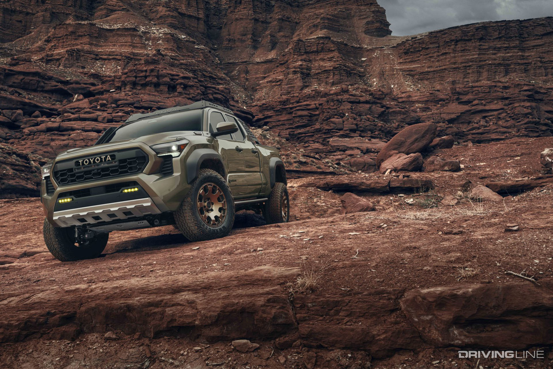 2024 Toyota Tacoma Trailhunter Front View