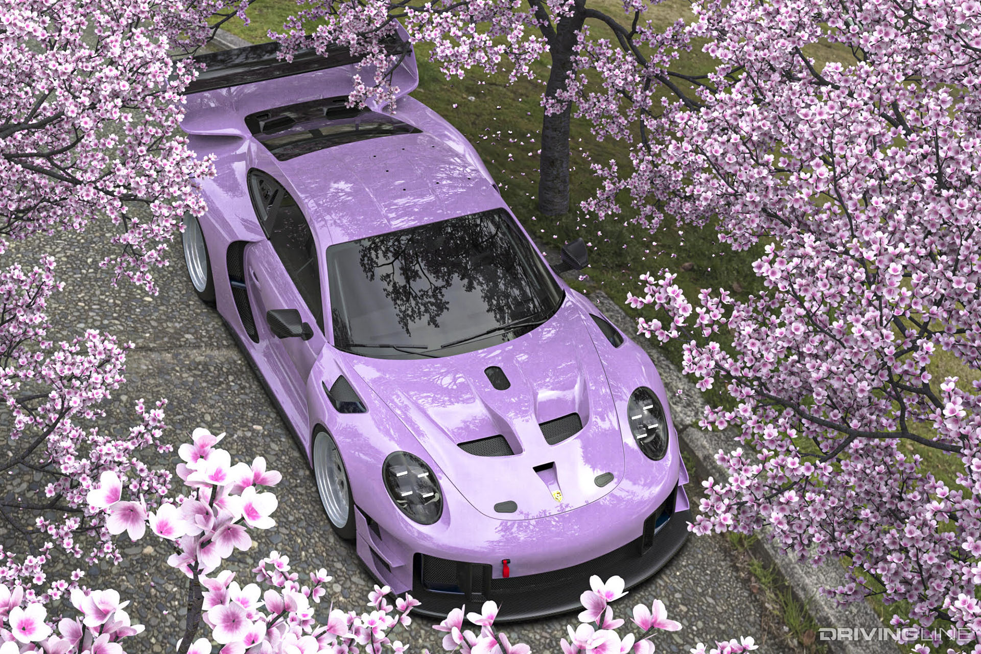 Jon Sibal Porsche Rendering