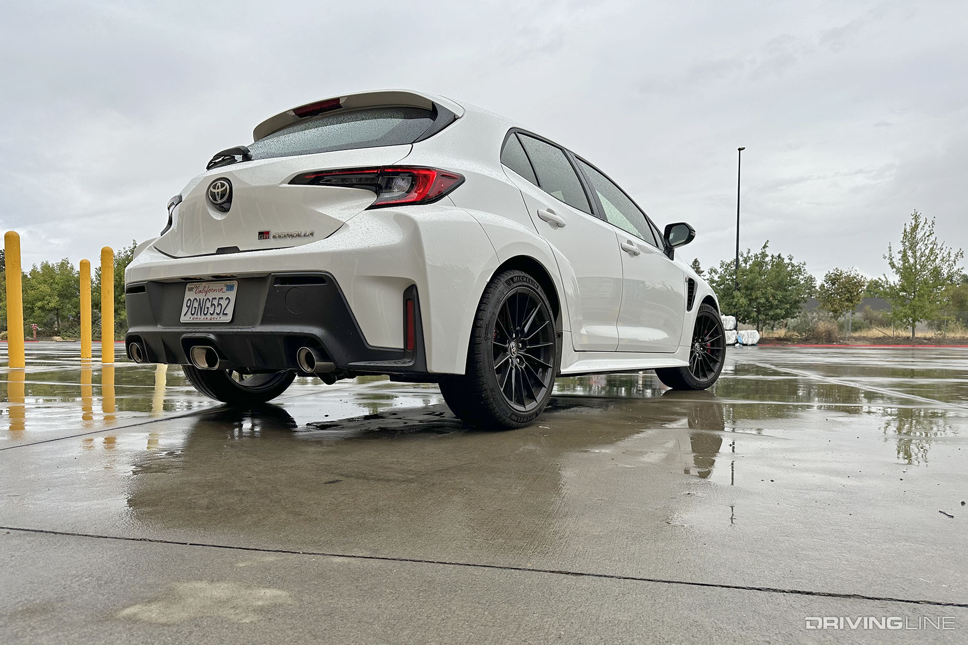 Toyota GR Corolla Rear View