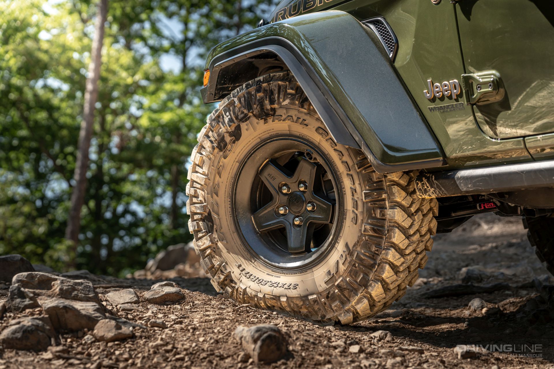 Jeep Wrangler Rubicon JL on 37 Nitto Trail Grappler Sarge Green