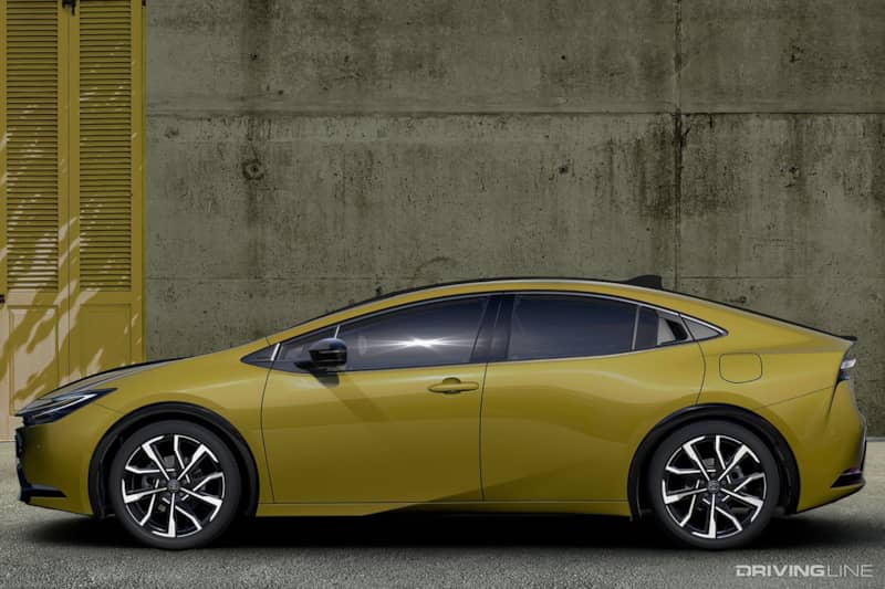 Toyota Prius Side View