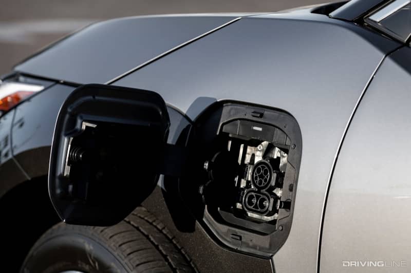 Toyota EV Charging Port