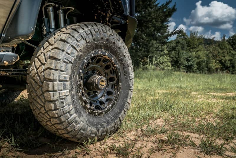 Off-road Nitto tire