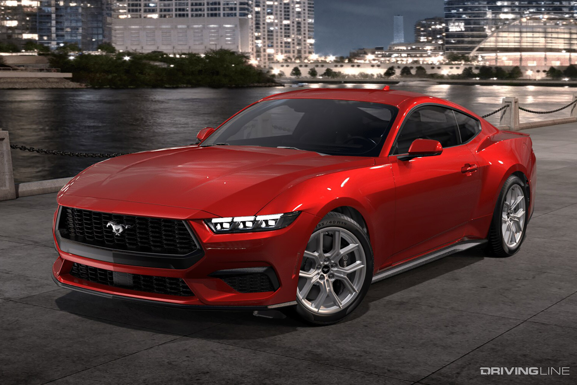 2024 Mustang EcoBoost Red