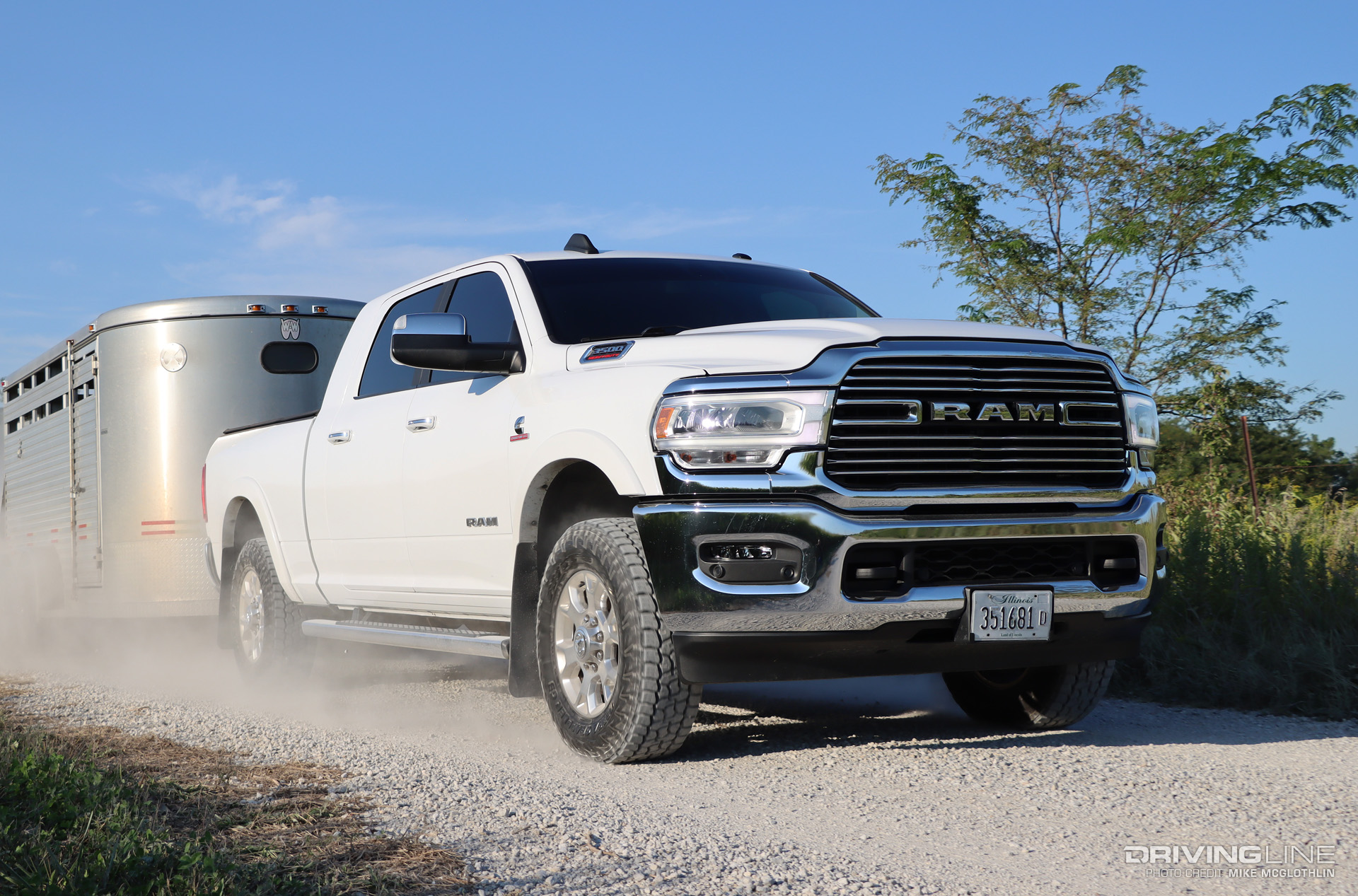 Cummins Ram 3500 HD Diesel towing with Nitto Terra Grappler G3 tires