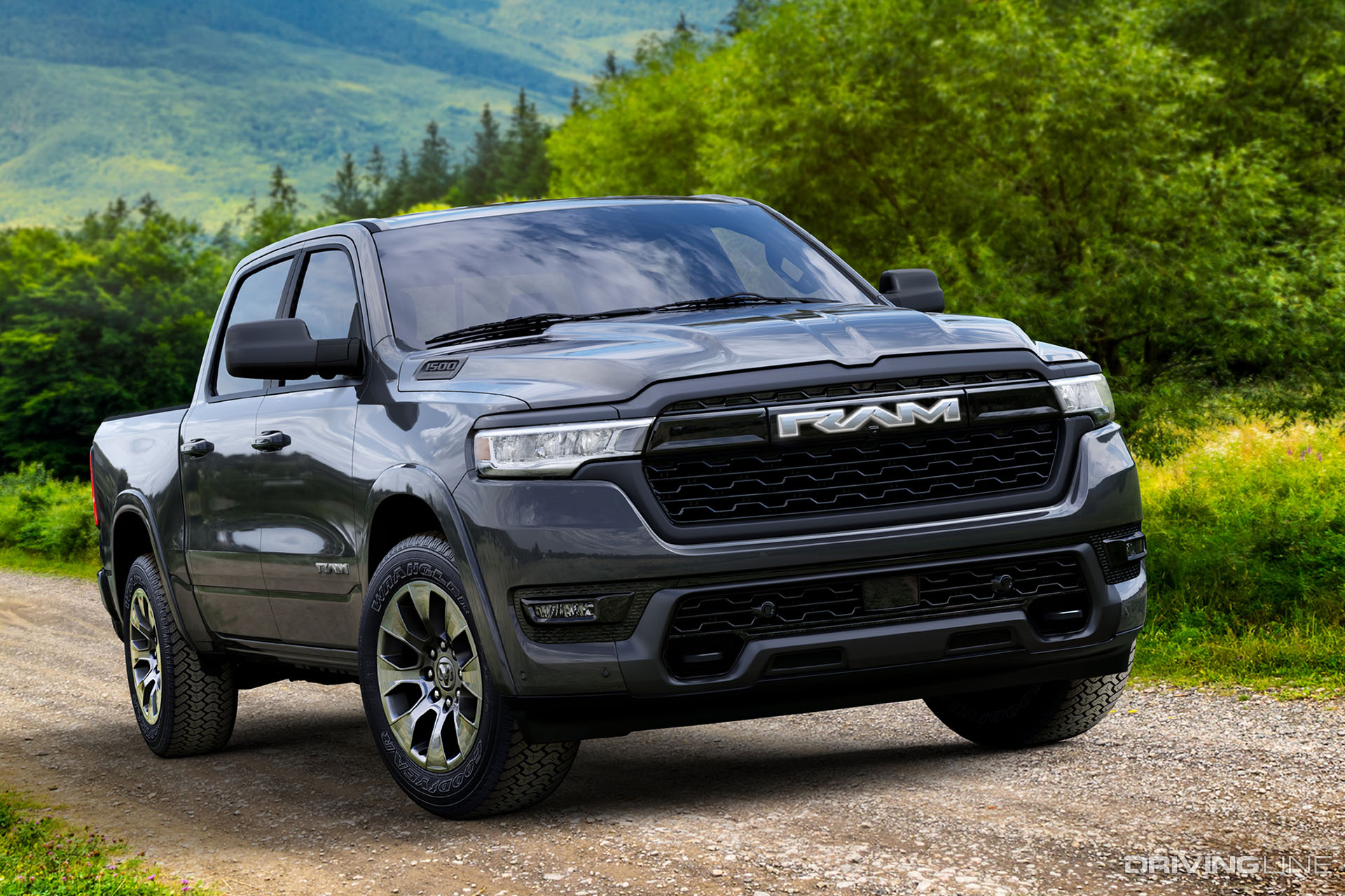 2025 Ramcharger 1500 Front View