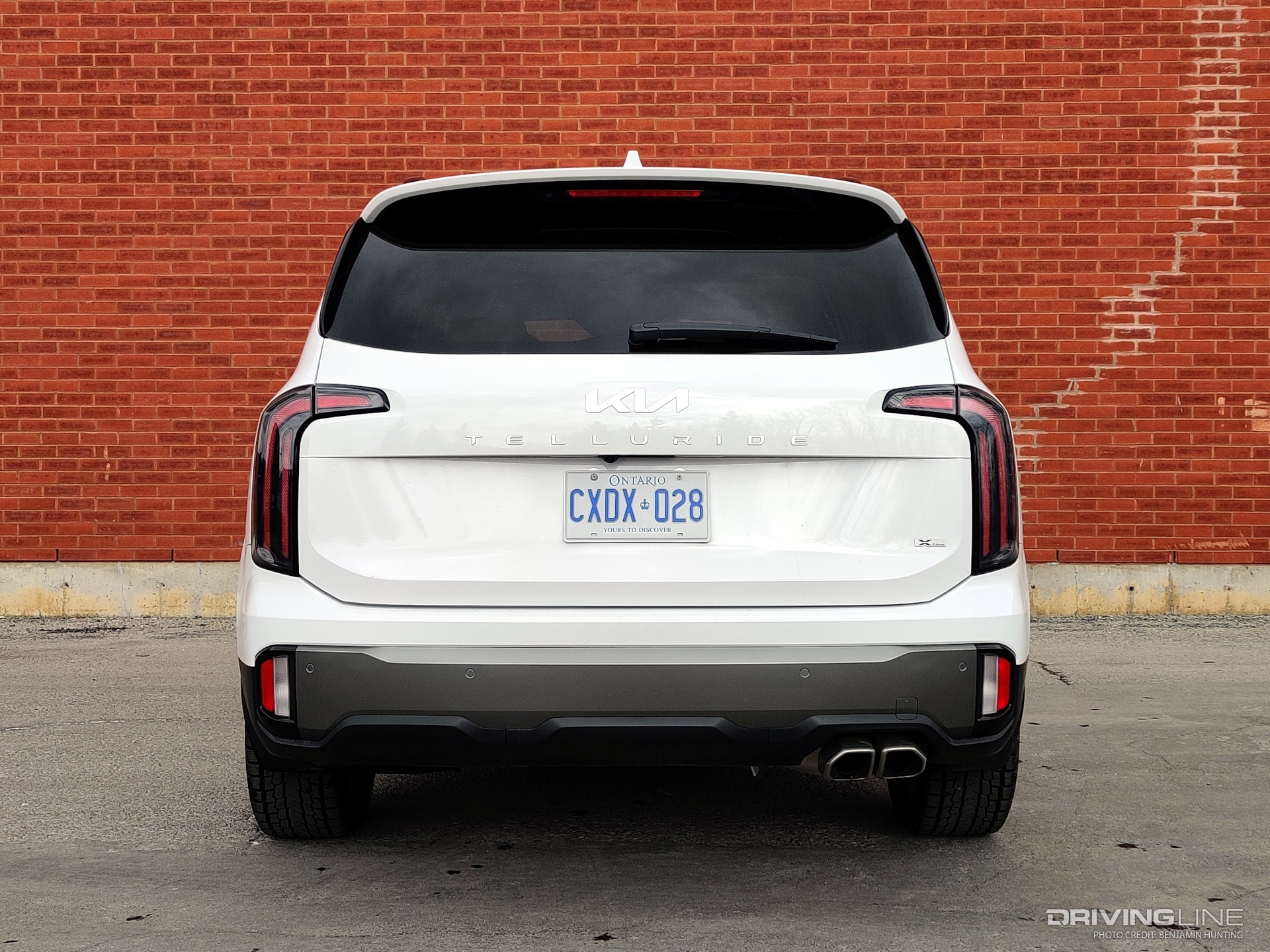 2023 Kia Telluride rear view