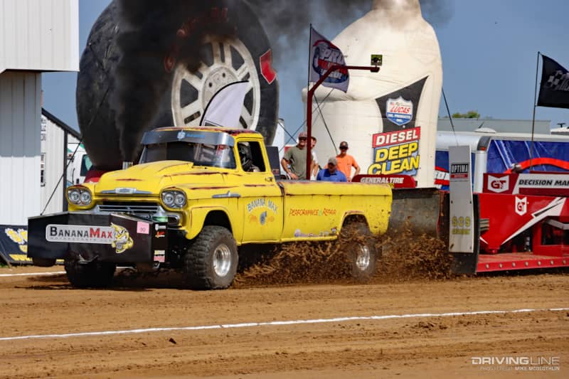 Nitto Mud Grappler Diesel Truck Pulling Banana Max